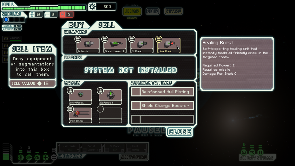 FTL Ship improvements